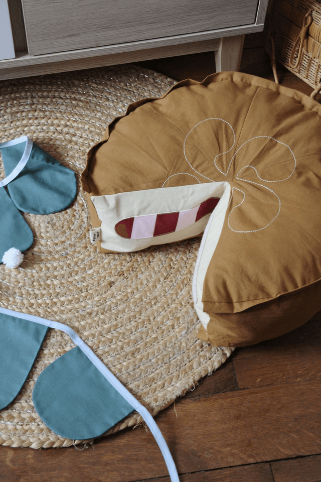Coussin GÂTEAU BASQUE XXL
