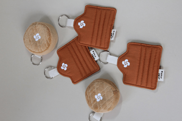 Porte clés gâteau basque 