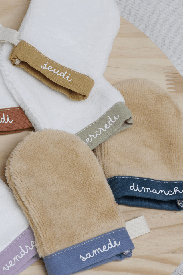 Semainier de gants lavables