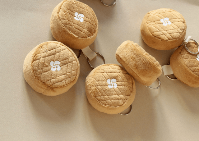 Porte clés gâteau basque 