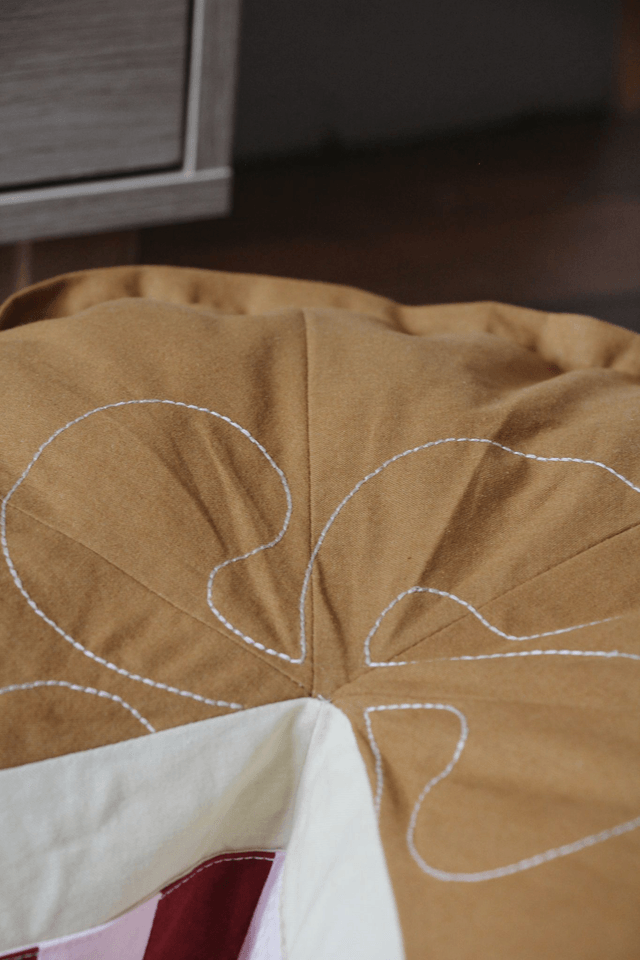 Coussin GÂTEAU BASQUE XXL